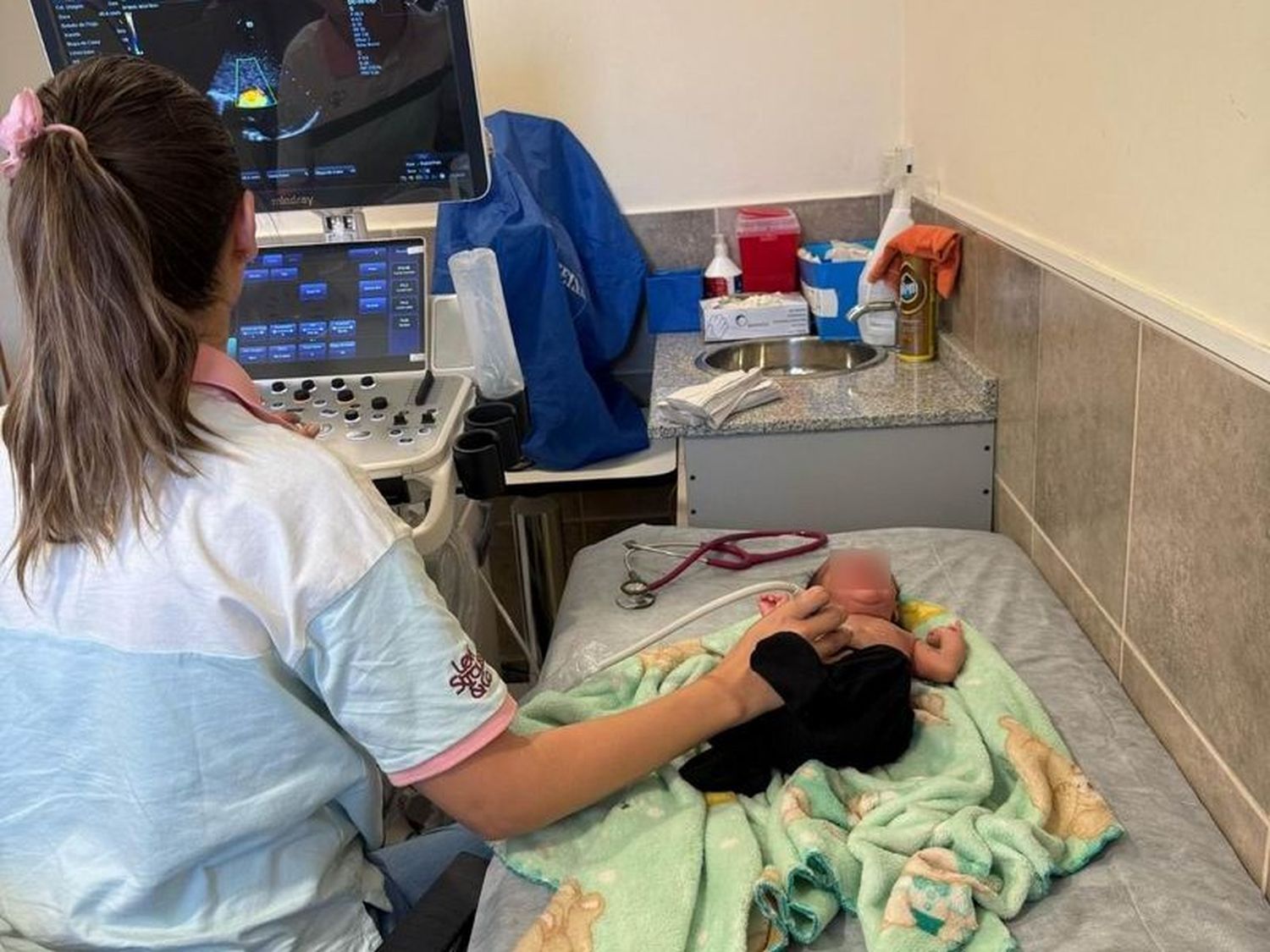 El Hospital Distrital N.º 8 cuenta con un 
moderno servicio de cardiología infantil
