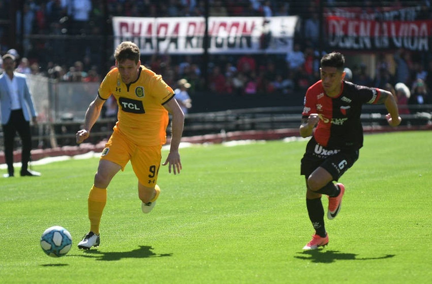 Riaño: “Fue un partido muy duro y parejo, el empate fue justo”