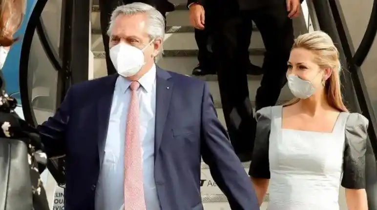 Alberto Fernández y Fabiola Yáñez compartieron la primera imagen de su hijo Francisco