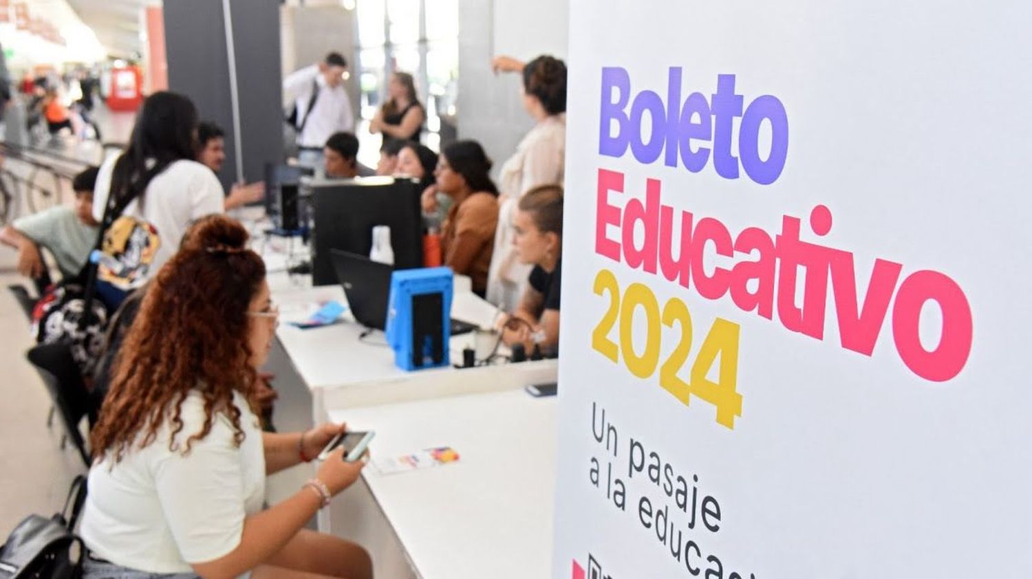 Gran adhesión tuvo el Boleto Educativo en toda la provincia.