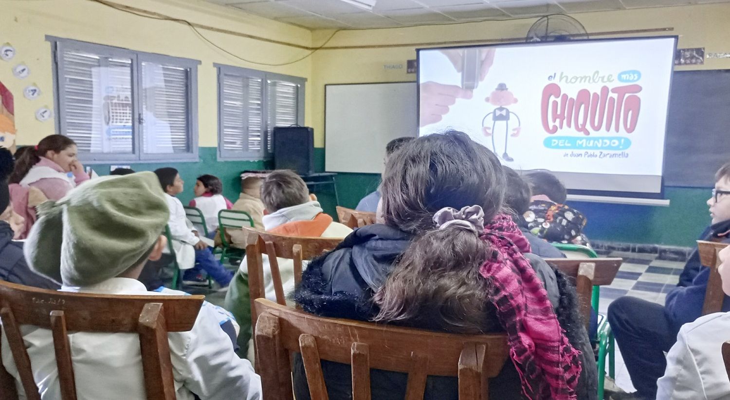 El Cine en la Escuela visitó cinco departamentos en los últimos dos meses