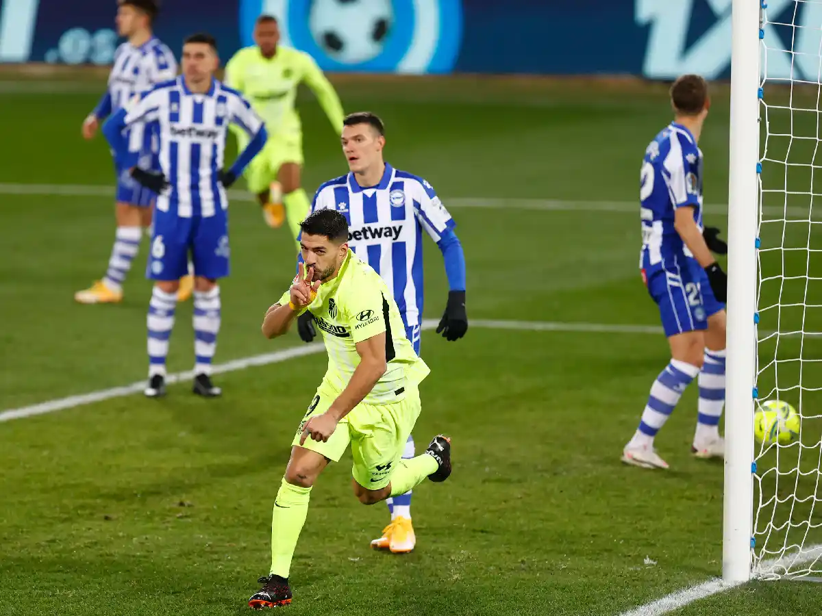 Luis Suárez hizo sonreír a Atlético de Madrid