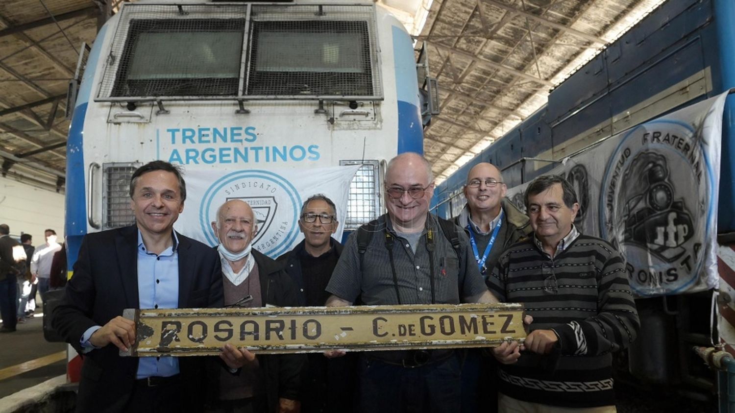 Se realizó el primer viaje experimental del tren que comunica Rosario con Cañada de Gómez