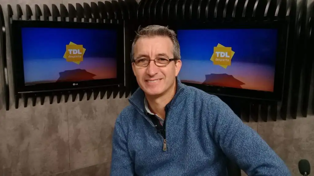 Diego Bagú en el desayuno de Tandil Despierta