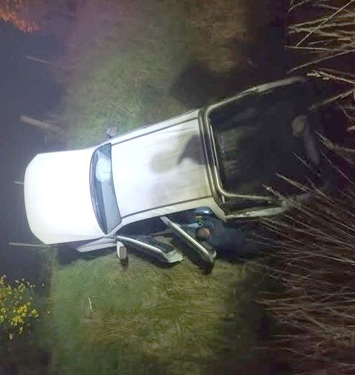 El conductor accidentado en Orense tiene múltiples heridas