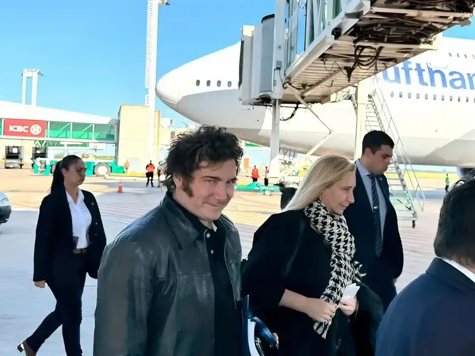 Javier Milei, junto a Karina Milei. (Foto: Archivo NA) (Foto: Archivo NA)