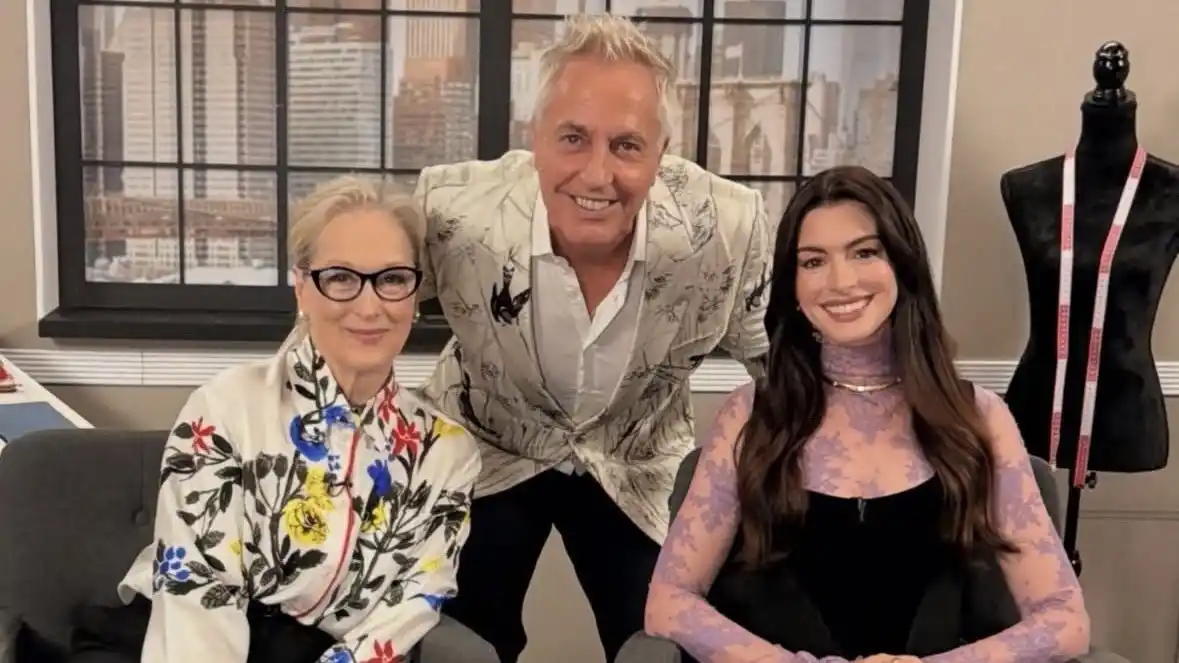 Marley y “La Reini” entrevistaron a Meryl Streep y Anne Hathaway: ¿cuándo se verá en TV?