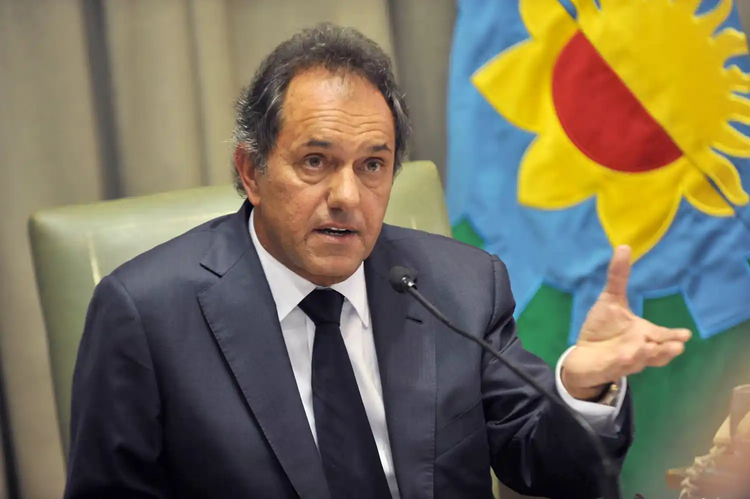 Scioli sobre las inundaciones: "No estoy para poner excusas, asumo la responsabilidad"