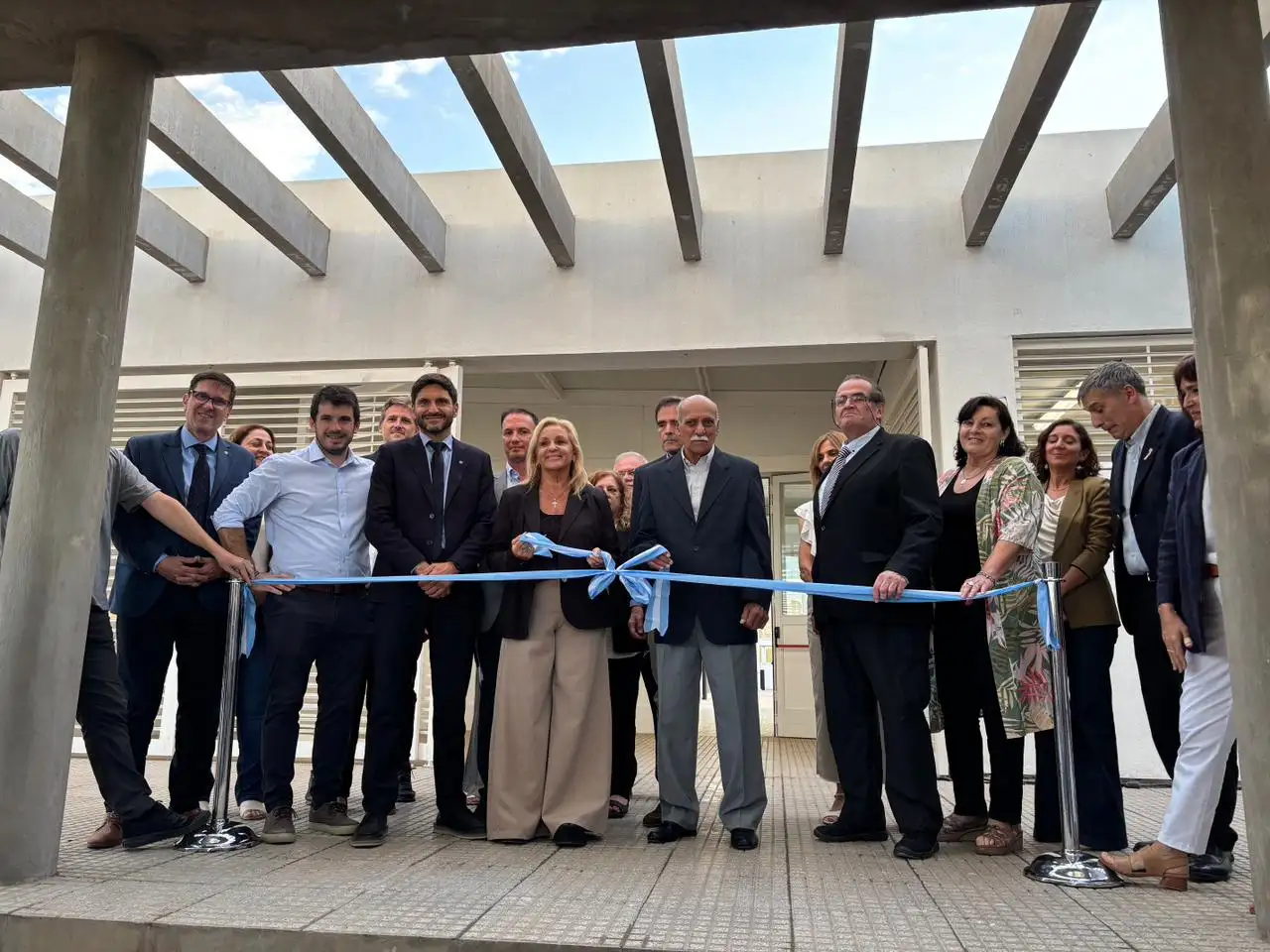 Inauguración histórica para Venado: la Escuela 238 tiene su edificio propio en Turner y San Lorenzo. Foto: Gentileza.