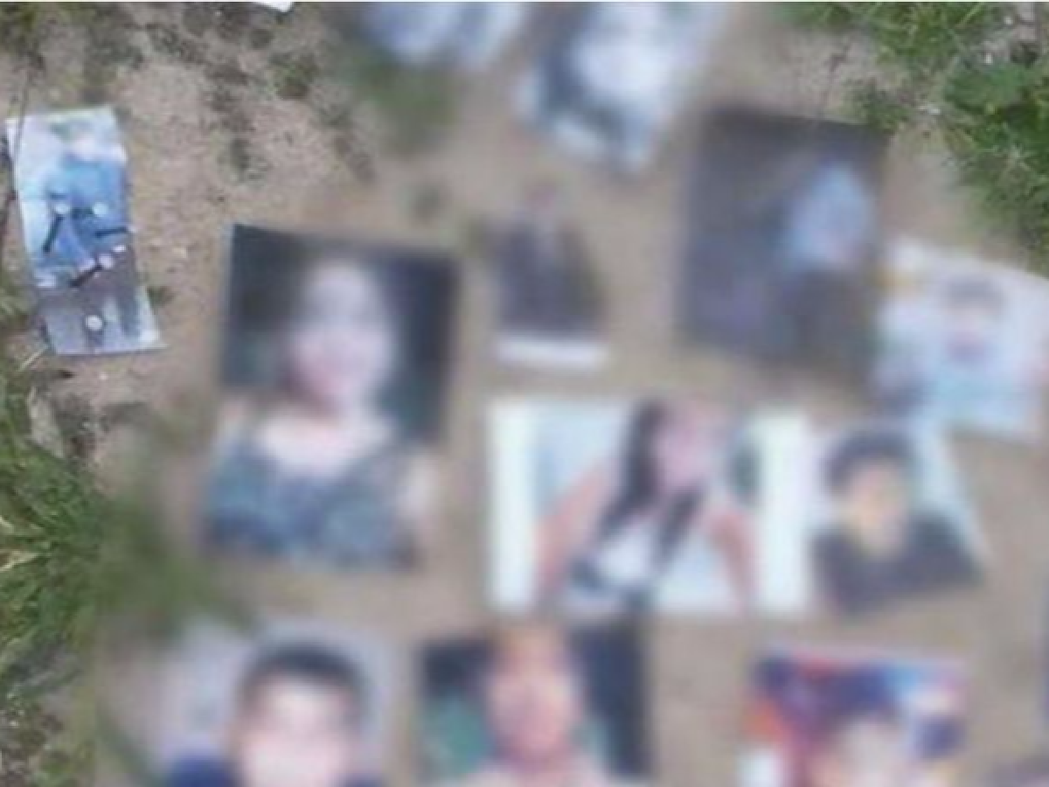 Ritual de magia negra: encontraron fotos llenas de clavos en un cementerio