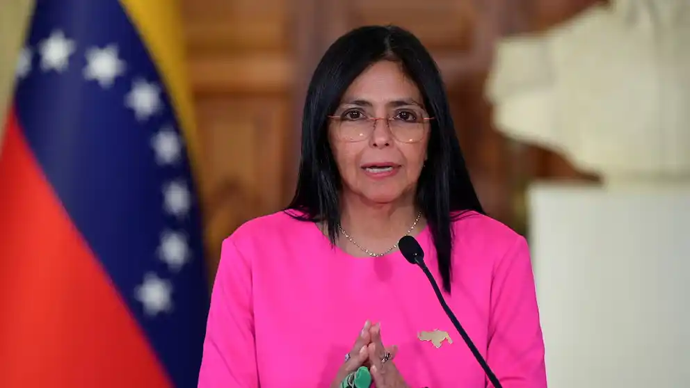 Delcy Rodriguez, la nueva presidente de Venezuela.