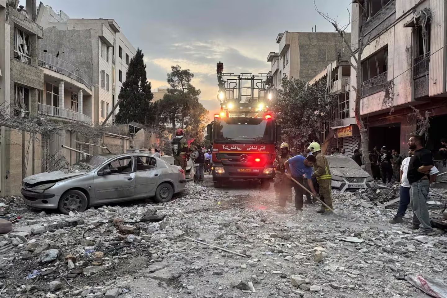 Irán tras los bombardeos de Israel
