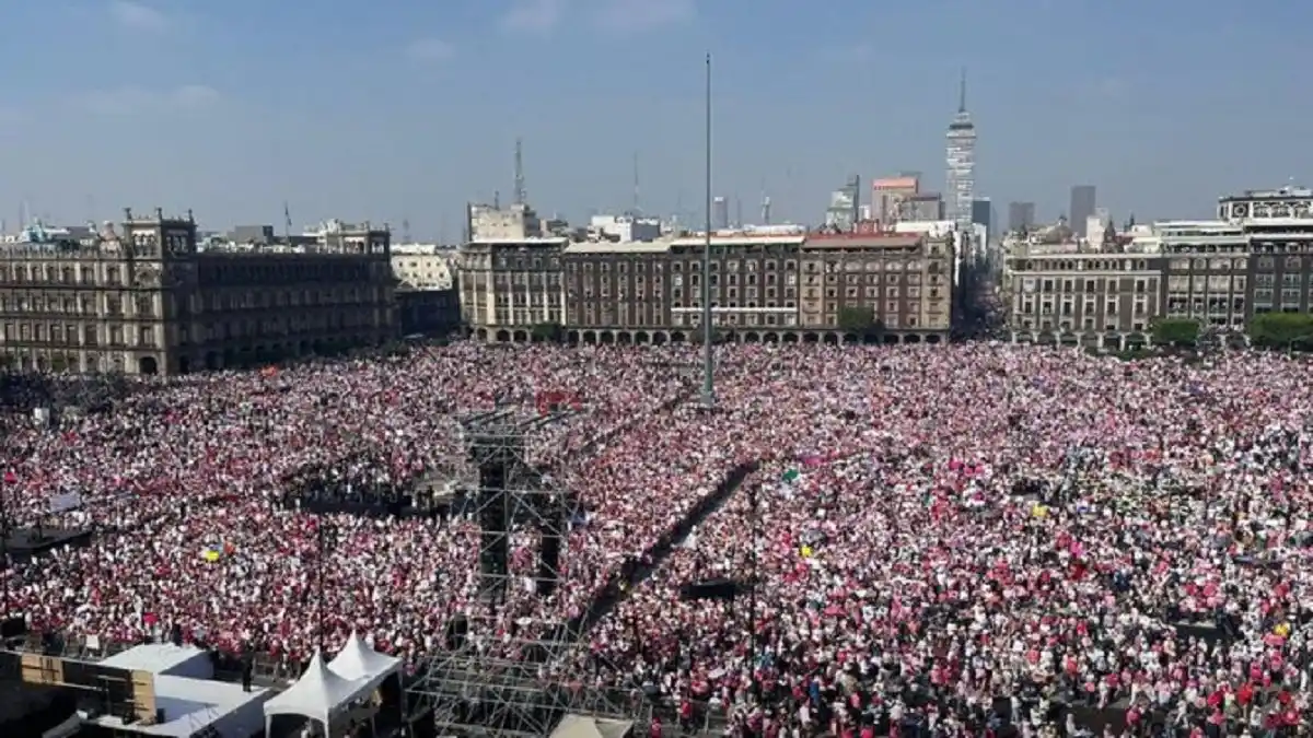 LÓPEZ OBRADOR CONTRA LAS CUERDAS: marcha multitudinaria repudia reformas electorales y la “narcocampaña”