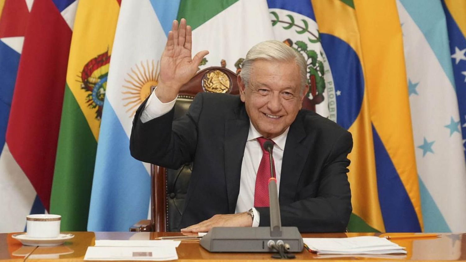 Andrés Manuel López Obrador, presidente de México.