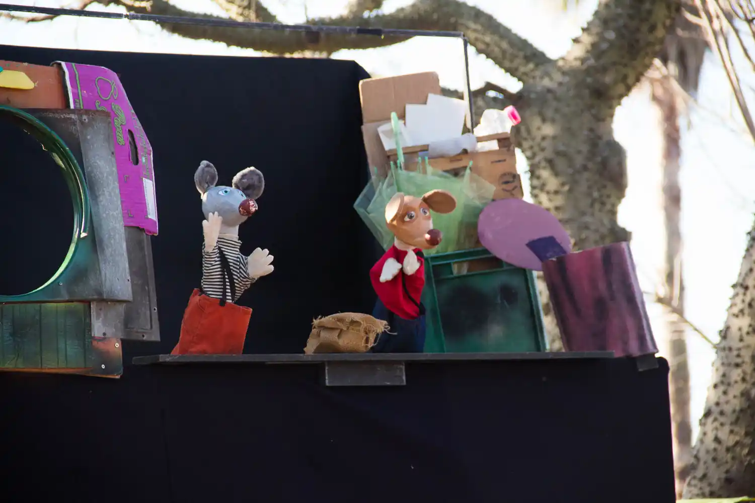Infantiles en Mercado Norte: “El gato y los ratones”
