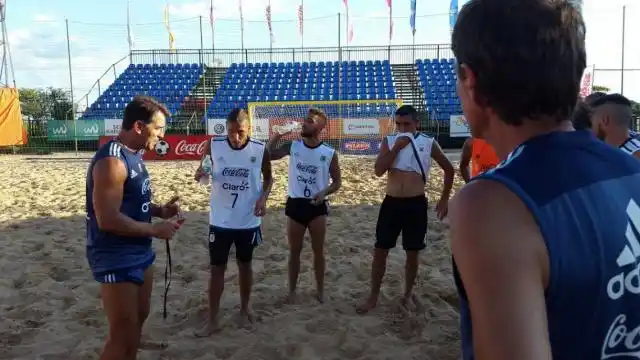 La Selección Argentina de Fútbol Playa lista para el debut
