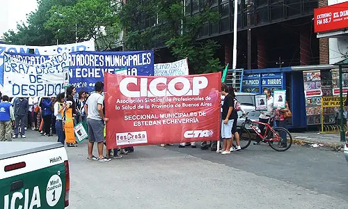 Séptimo paro de Cicop en el año paraliza los hospitales bonaerenses