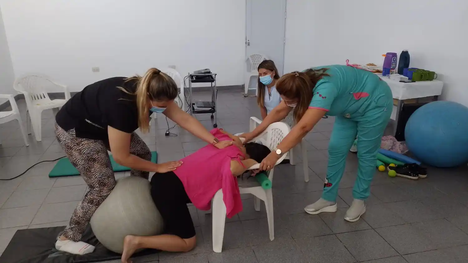 Comenzaron los talleres de parto en el barrio Nuevo Horizonte