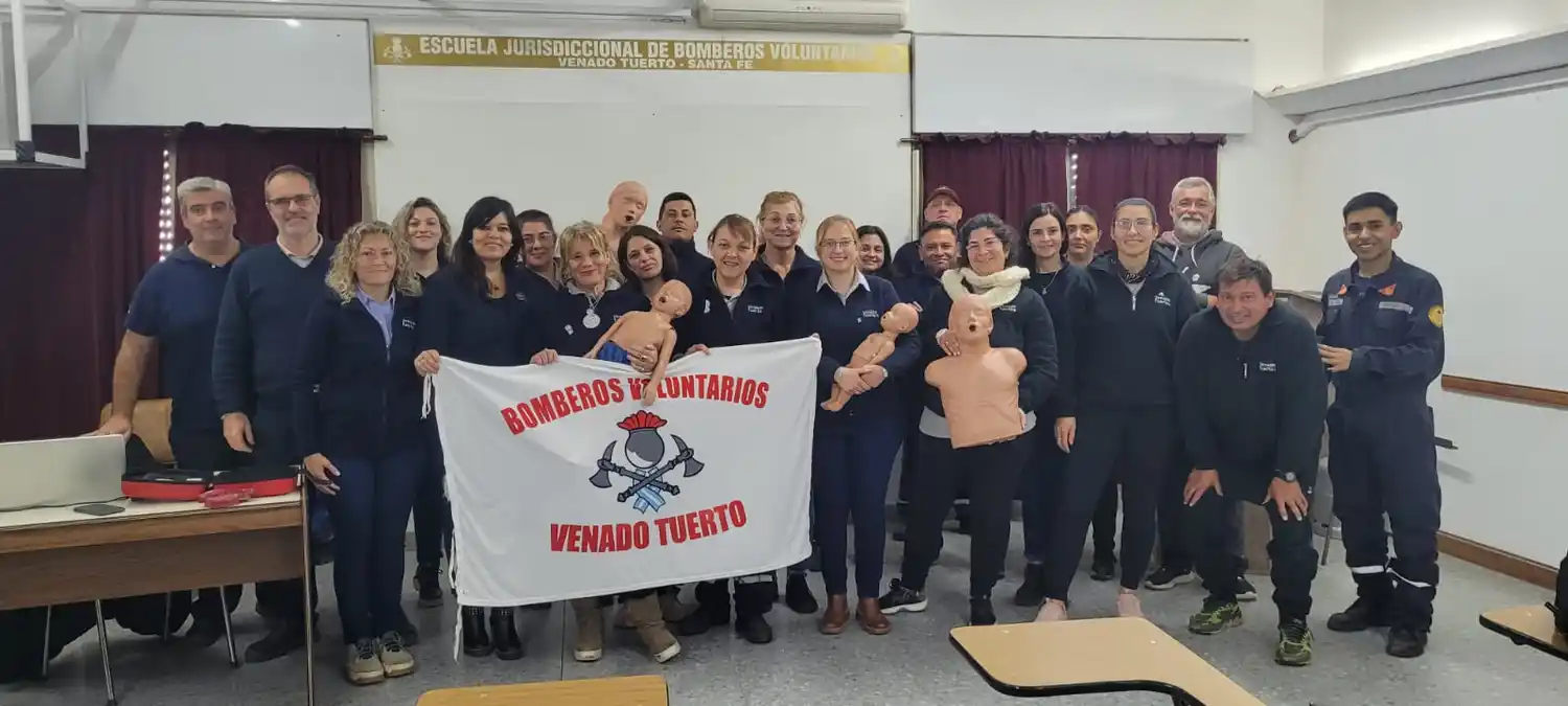 Capacitación a bomberos