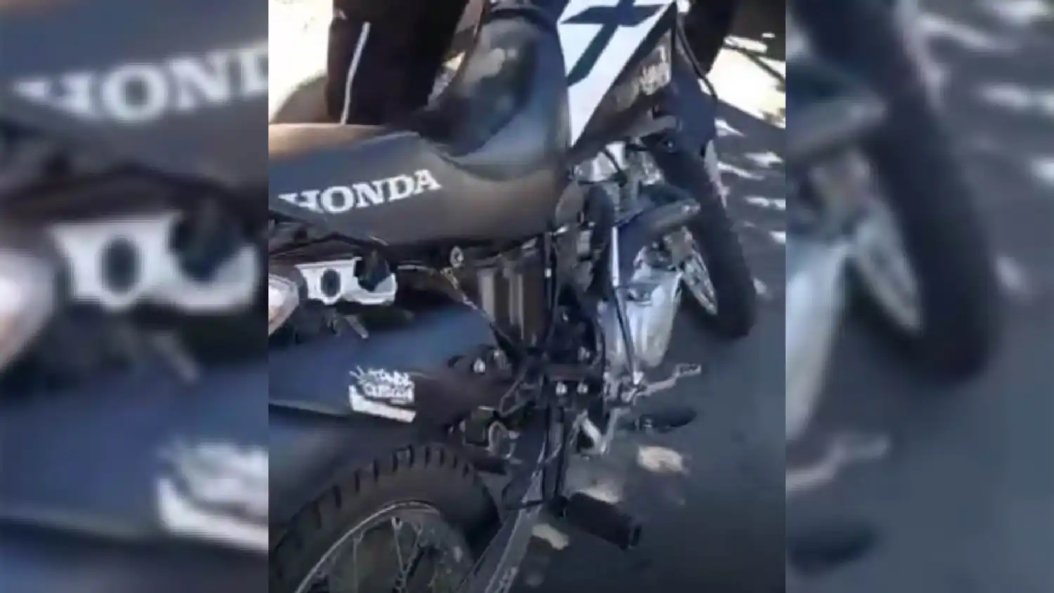 Le secuestraron la moto por exceder los límites de decibeles permitidos y se quejó en las redes sociales