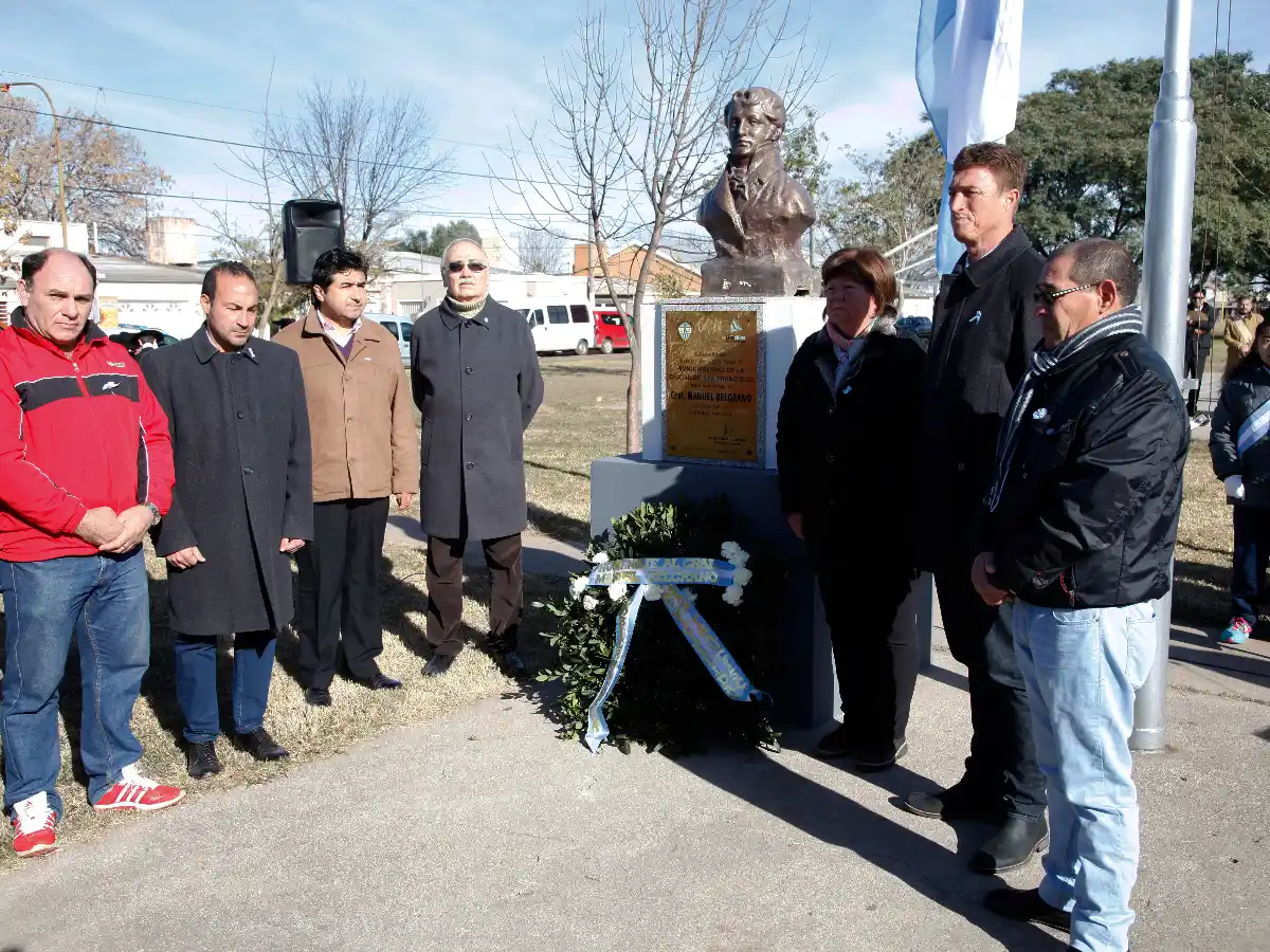 García Aresca destacó los valores de Belgrano y convocó a seguir creciendo en unidad