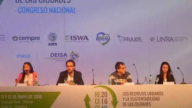 Gualeguaychú expuso sobre el Ecoparque en el Congreso Reciclar 