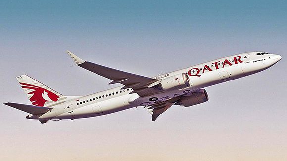Qatar Airways took delivery of its first Boeing 737 MAX