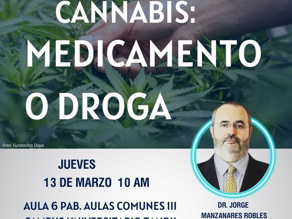 Se realizará una conferencia sobre Cannabis Medicinal este jueves