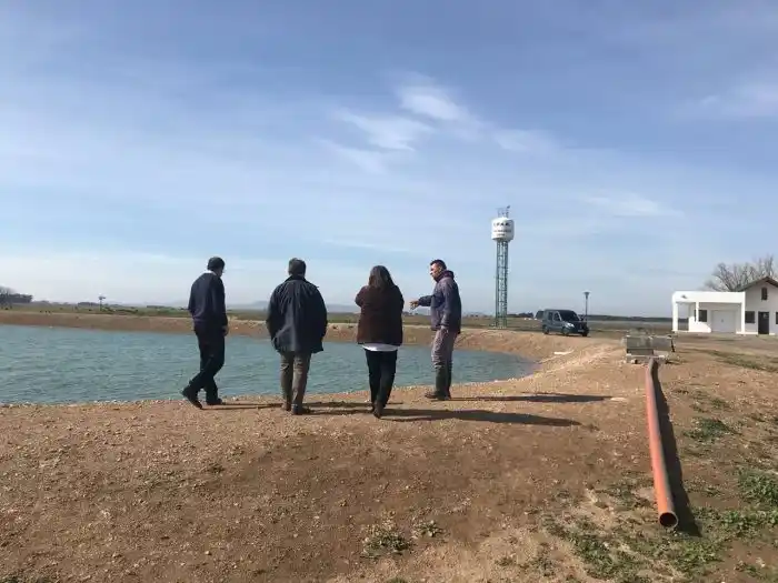 En San Manuel funcionarios recorrieron obras públicas