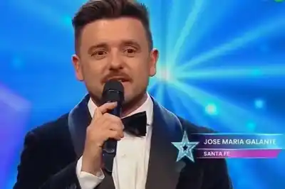 El santafesino José Galante se lució con su interpretación en Got Talent y  logró pasar a la próxima etapa