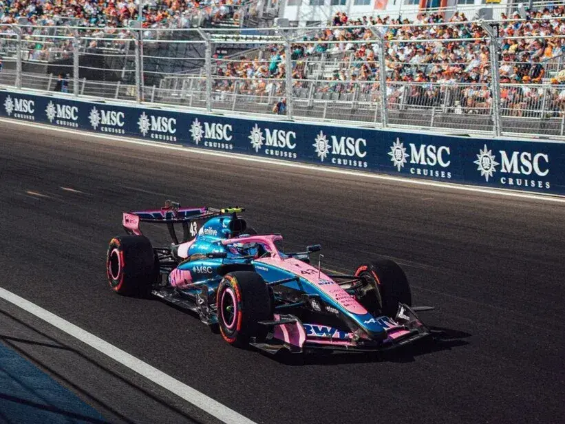El mejor de los Alpine. Franco Colapinto pasó otra vez a Q3, en cambio, su compañero de equipo Gasly se quedó en la Q2