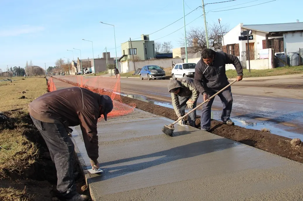 Construyen una bicisenda