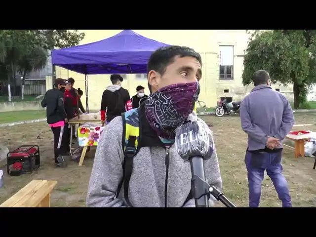 Asistencia y olla popular para personas en situación de calle