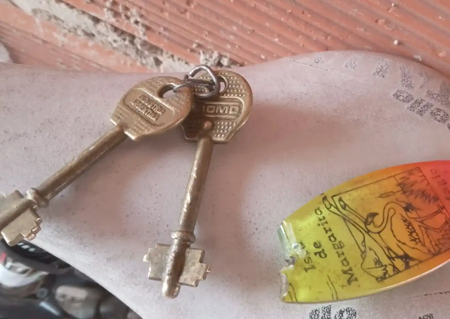 Llaves encontradas en calle Mateo Sbert