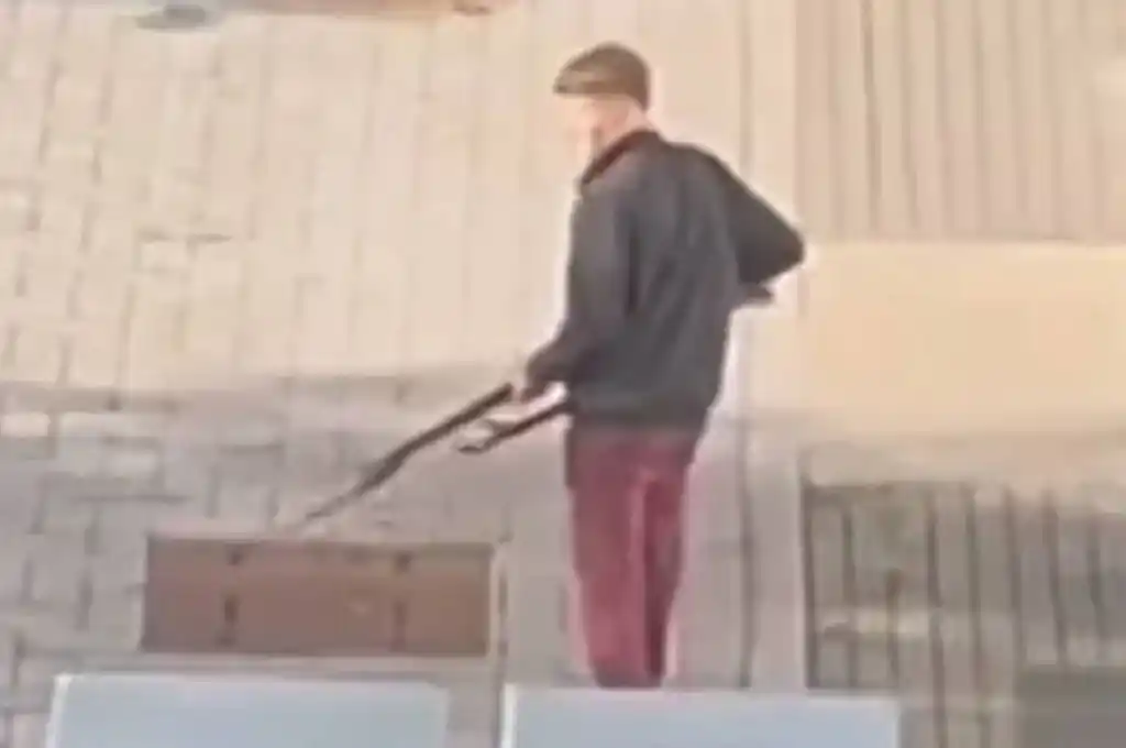 El terrorista de 18 años que abrió fuego hoy frente al consulado israelí en Múnich.