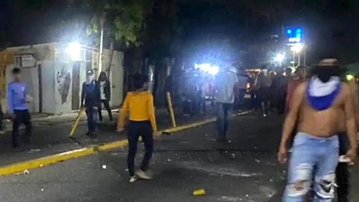 8 funcionarios heridos en La Villa del Rosario: el saldo del enfrentamiento entre los yukpas y la policía (+Video)