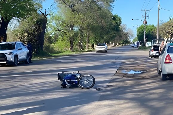Motociclista hospitalizado tras accidente en ruta 191