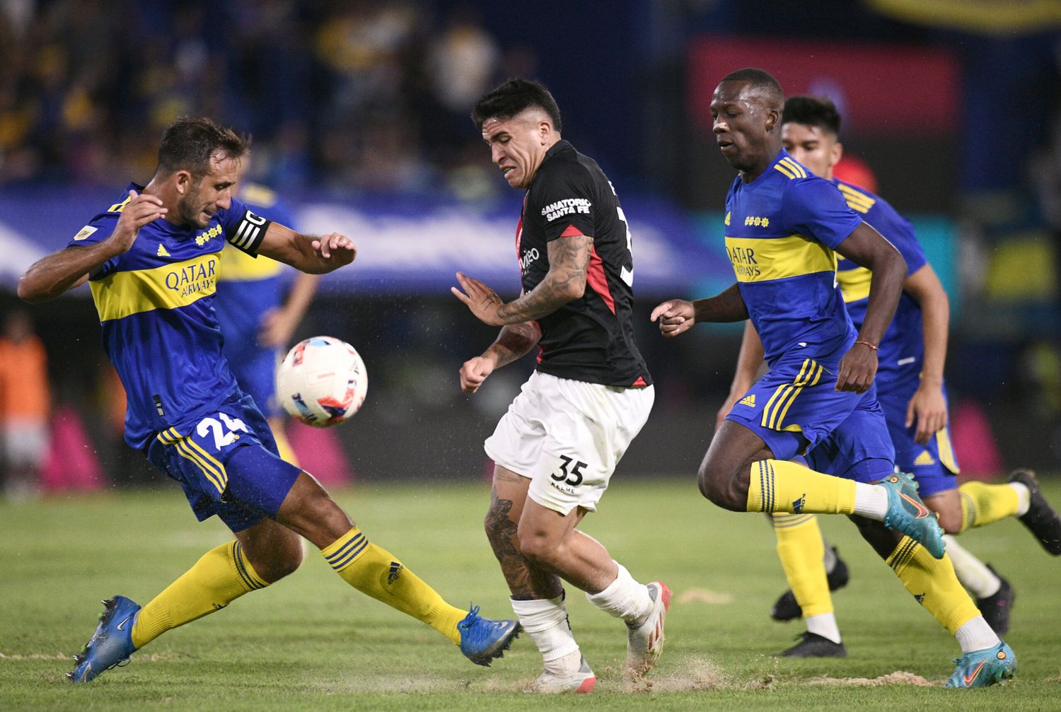 Colón empató ante Boca en La Bombonera