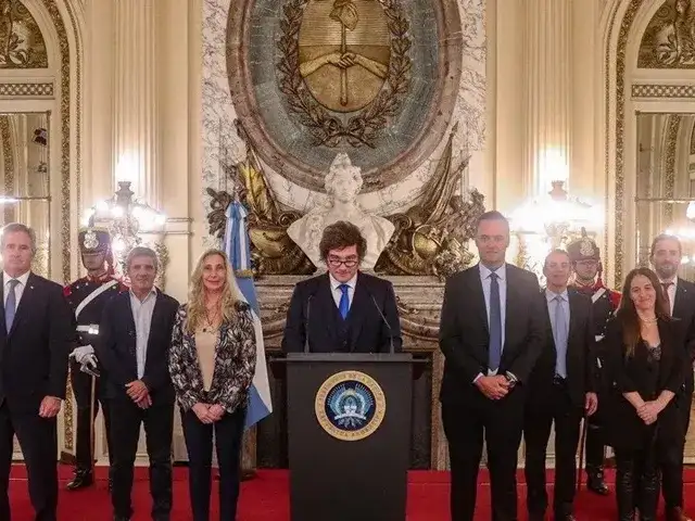 El presidente Milei hablará por cadena nacional.