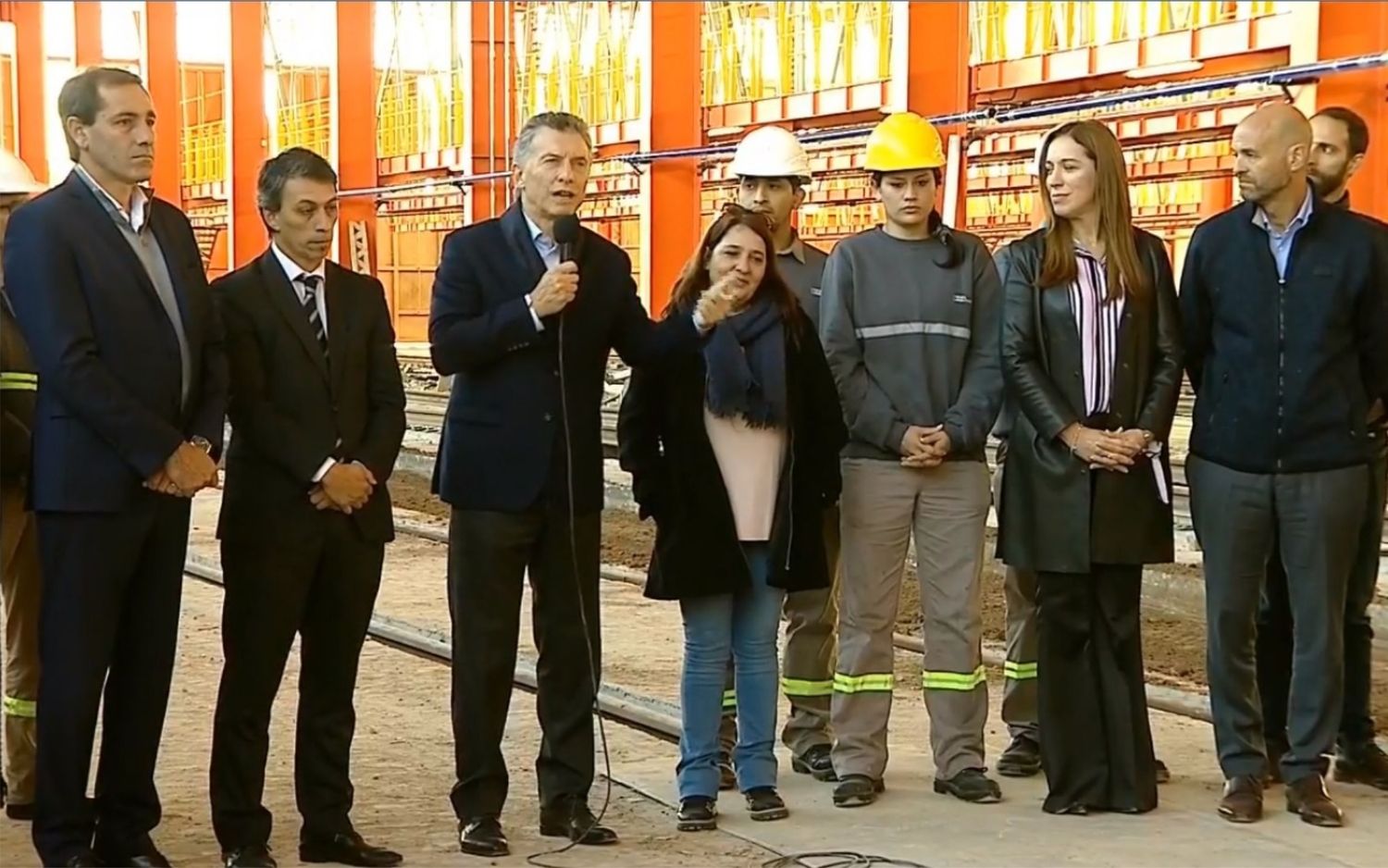 Macri y Vidal presentaron los nuevos frenos automáticos para trenes: "Esto evitaba las tragedias de Once y Castelar"