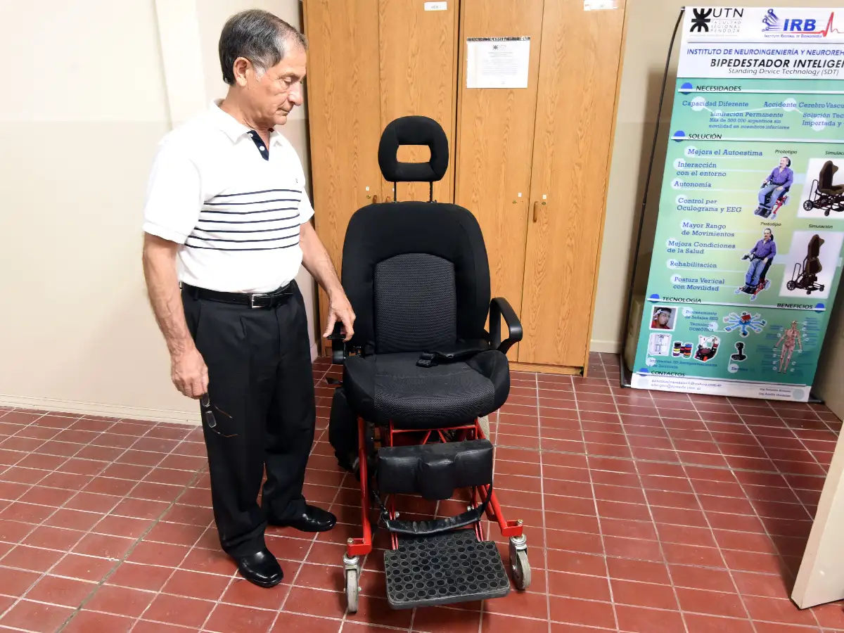 Mendoza: crearon una silla de ruedas ergonómica única en el país