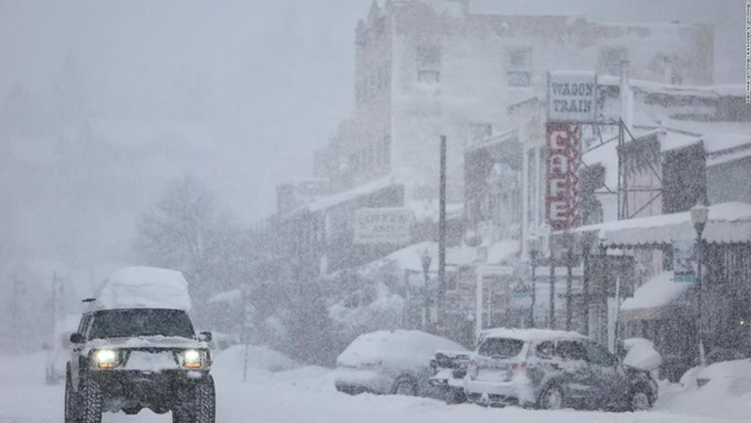 Las condiciones más extremas se están desarrollando en Sierra Nevada.