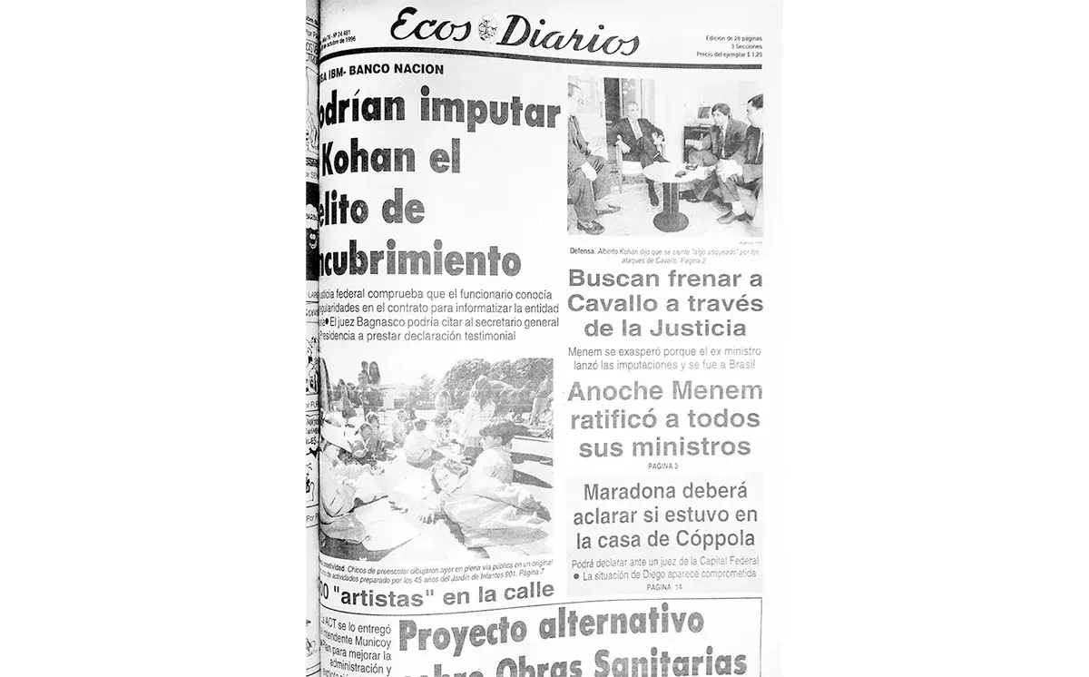 Miércoles 23 de octubre de 1996