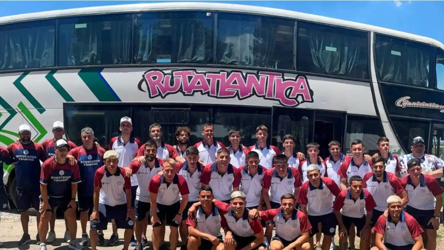 Deportivo Merlo, en su arribo a la ciudad