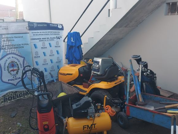 Desbaratan a una banda que en un mes cometió seis robos en zonas rurales de la Ruta 226