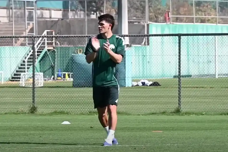 Taborda no para de entrenar ni en sus vacaciones en Argentina