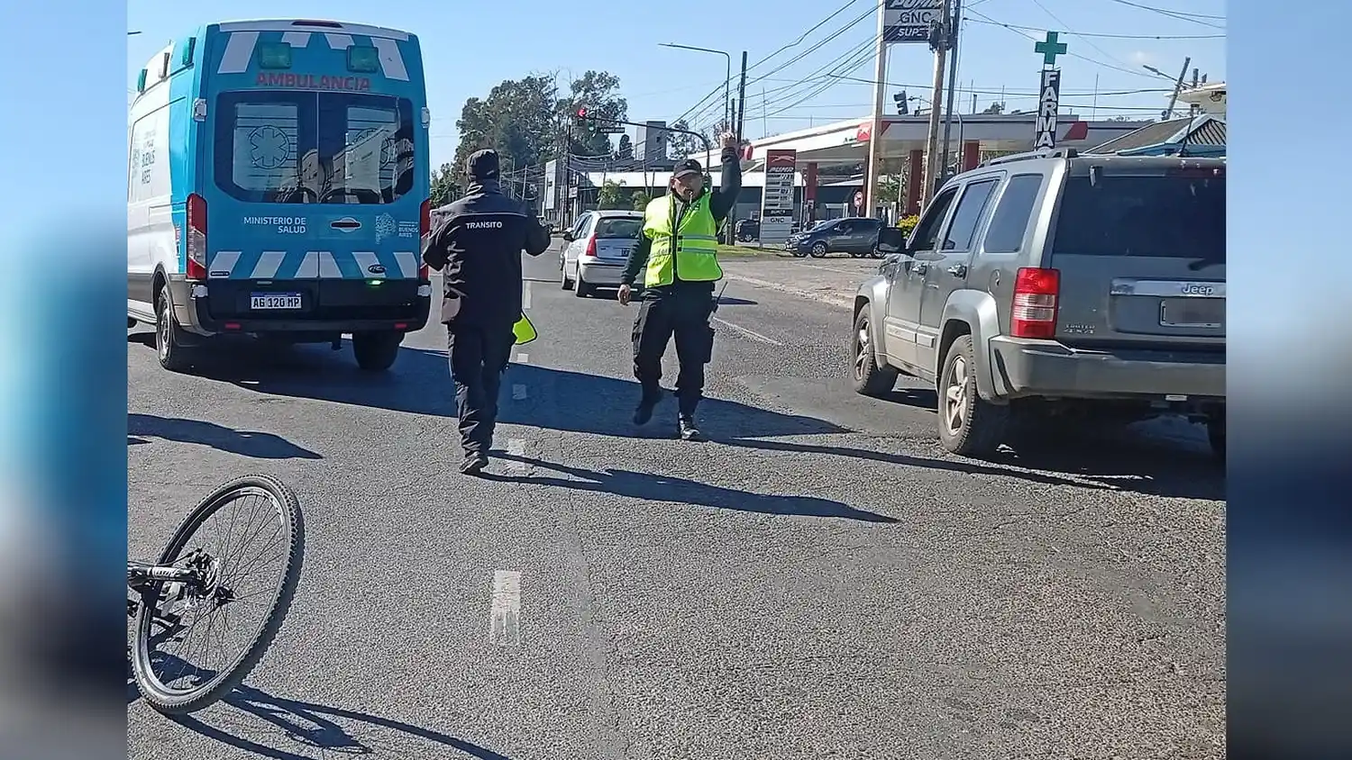 Un ciclista murió al ser atropellado por una moto en Pilar