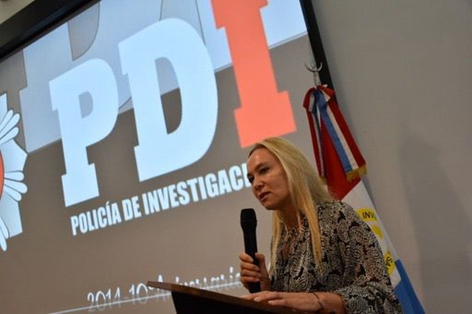 La Fiscal General participó del acto por los 10 años de la creación de la Policía de Investigaciones