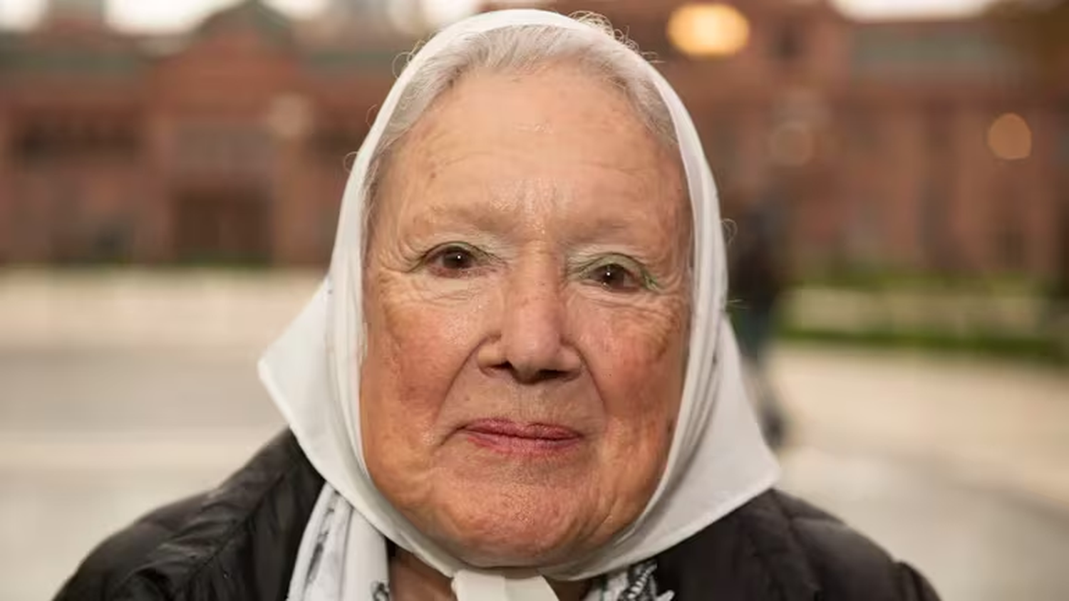 La titular de Madres de Plaza de Mayo Nora Cortiñas