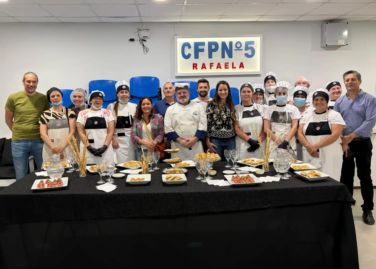 Concejales del PJ en el Centro de Formación en Oficios